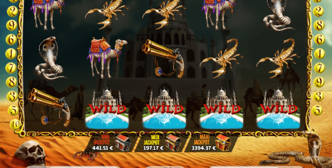 Free Saharas Dreams Slot Online