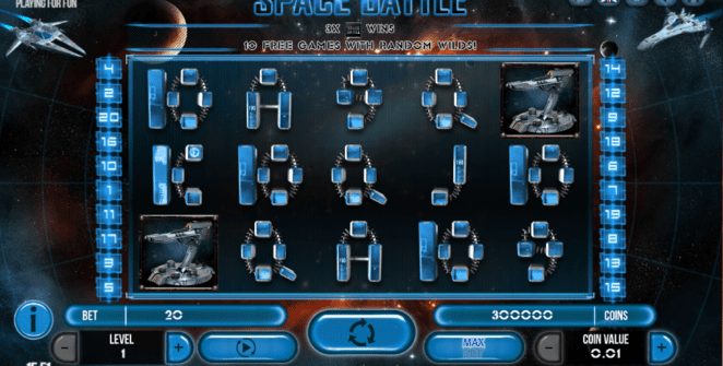 Free Slot Online Space Battle