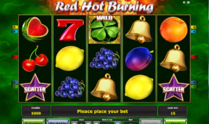 Free Red Hot Burning Slot Online