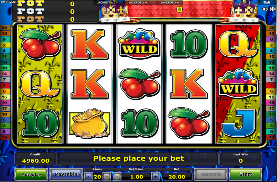 Slot Machine Reel King Potty Online Free