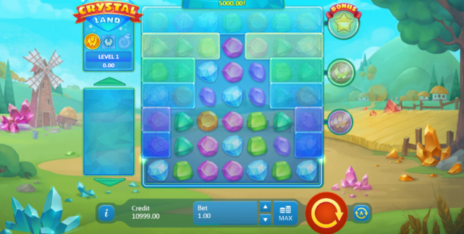 Slot Machine Crystal Land Online Free