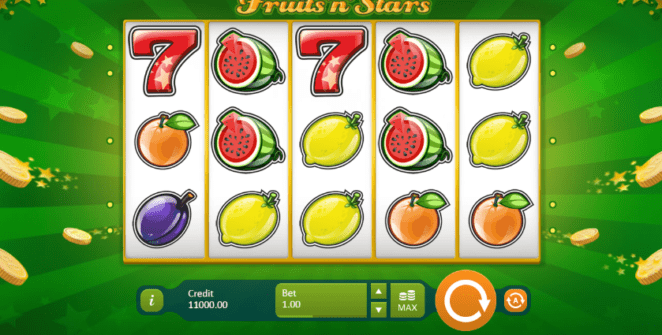 Fruits and Stars Free Online Slot