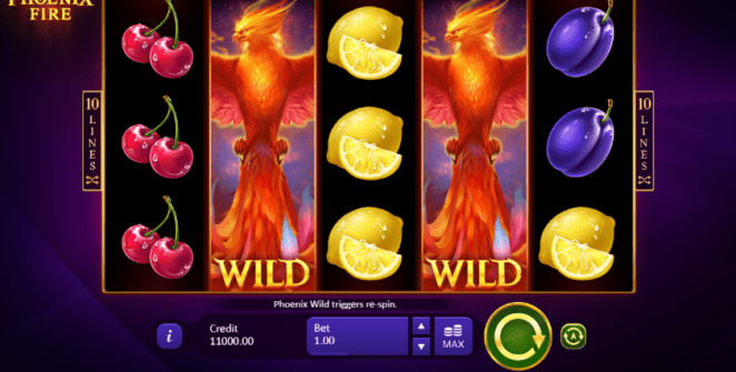 Phoenix Fire Playson Free Online Slot