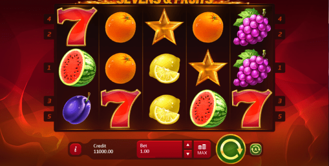 Free Slot Online Sevens and Fruits