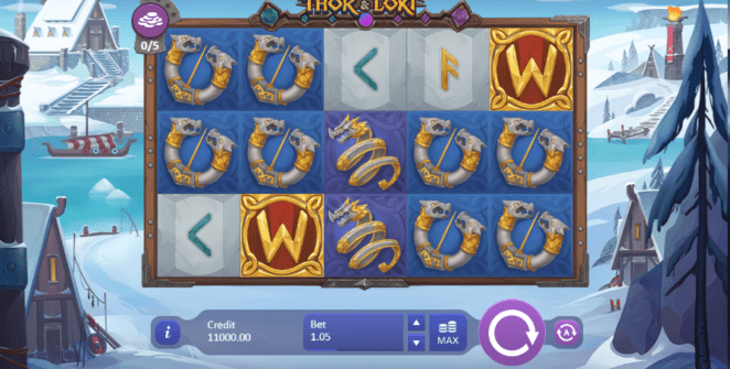Free Slot Online Viking Gods Thor and Loki