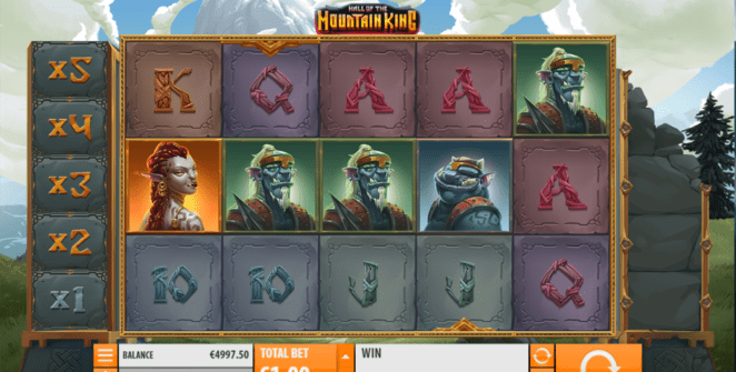 Slot Machine Hall of the Mountain King Online Free