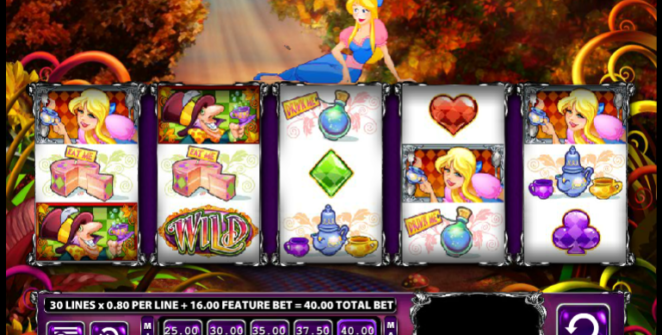 Free Slot Online Alice and the Mad Tea Party