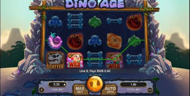 Slot Machine Dino Age Online Free