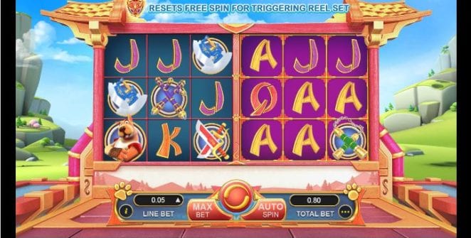 Slot Machine Kung Fu Furry Online Free