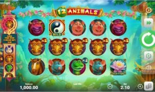 12 Animals Free Online Slot