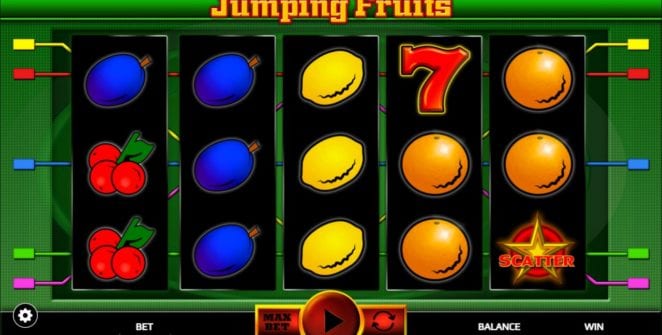 Free Jumping Fruits Promatic Slot Online