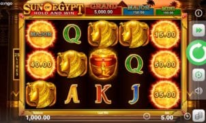 Slot Machine Sun of Egypt Online Free