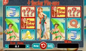 4 Lucky Pinups Free Online Slot