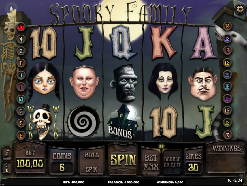Addams Family Slot Machine